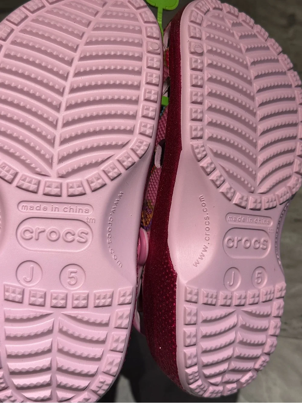 Kids' Pink Disney Princess Clog-Style Slip-Ons